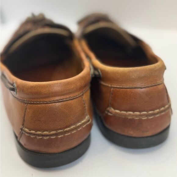 L.L. Bean Men's Boat Mocs Sz 12 Brown - Picture 5 of 9